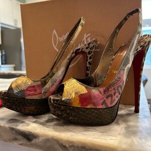 Christian Louboutin Winter Trash Heels
